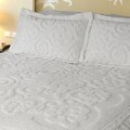 Lara White King-size Bedspread