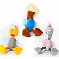 Plush Mini Bird Brains Asssorted Plush Dog Toys (Pack of 3)