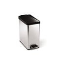 Simplehuman 2.6-gal Brushed Stainless Steel Pedal Trash Can