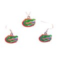 Florida Gators Necklace and Dangle Earring Charm Set