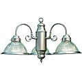 Woodbridge Lighting Basic 3-light Satin Nickel Chandelier