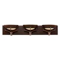 Insten Sullivan 3-light Aged Bronze Bath Bar