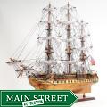 Old Modern Handicrafts USS Constitution Copper-Bottom Model