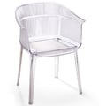Verona Transparent Dining Chairs (Set of 4)