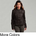 Cole Haan Women's Washed Lambskin Jacket
