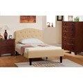 Khaki Butter 3-piece Full Bedroom Set