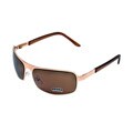 Men's Gold Metal Sport Sunglasses