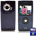 SVP HDDV1100 Navy Blue HD Digital Camcorder with 16GB SD Card