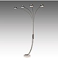 Modern Chrome Metal Arch Lamp