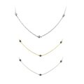 Sterling Silver 1/10ct TDW Diamond Necklace (I-J, I2-I3)