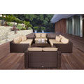 Lexington Deluxe 5-piece Deep Seating Set with Sunbrella
