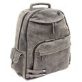 The Jones Collection Distressed Leather Laptop Backpack