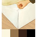 Grand Luxe 'Hike Up Your Skirt' Microfiber Adjustable 17-inch Drop California King-size Bedskirt