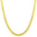 14k Yellow Gold 18-inch Bismark Chain