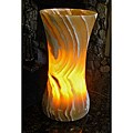 Alabaster Hourglass Lamp (Egypt)