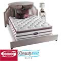 Simmons Beautyrest Elite Plato Plush Firm Super Pillow Top Queen-size Mattress Set