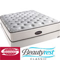 Simmons Beautyrest Classic Reece Plush Firm Euro Top Cal King-size Mattress Set
