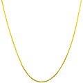 14k Yellow Gold 20-inch Round Wheat Chain