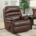 New Creations Bernet Brown Contemporary Recliner