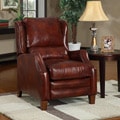 New Creations Ellison Red/ Brick Classic Recliner