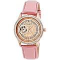 Akribos XXIV Women's Open Heart Diamond Automatic Watch
