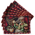 Tapestry Harvest Cornucopia Place Mats (Set of 6)