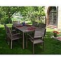 Antigua 7-piece Faux Wood Dining Set