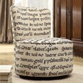 Moda Round Linen Swivel Chair