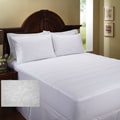 Embossed Scroll Microfiber Queen/ King/ Cal King-size Mattress Pad
