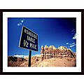 John K Nakata 'Table Mesa' Wood Framed Art Print