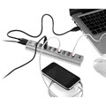 Cage Networking 10-port High-speed USB Hub