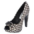 Naughty Monkey Women's 'Wham Bam' Peep-toe Heels