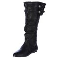 Naughty Monkey Women's 'Venus' Leather Boots FINAL SALE