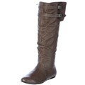 Naughty Monkey Women's 'Venus' Leather Boots FINAL SALE