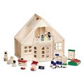 Melissa & Doug Furnished Dollhouse Play Set