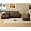Holden 3-piece Sectional with Chaise and Armrest Storage