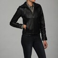 Steve Madden Women's black Leather Jacket