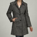Trendz Women's Tweed Coat