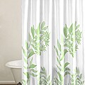 City Scene Tokyo Leaf Shower Curtain