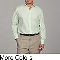 Thomas Dean Men's Checkered Woven Shirt