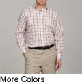 Thomas Dean Men's Plaid Woven Shirt