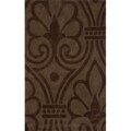 Hand-tufted Modern Damask Green Rug (5'0" x 7'6")
