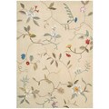 Hand-tufted Cream Cosmopolitan Rug (7'3 x 9'3)