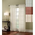 Crushed Lurex Stripe 95-inch Curtain Panel