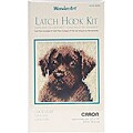 Caron Wonderart Chocolate Dog Latch Hook Kit
