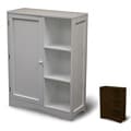 Storage Cabinet with Door and Shelves
