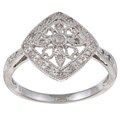 Sterling Silver 1/5ct TDW Diamond Ring (G-H, I1-I2)