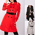 Tabeez Classic Belted Trench