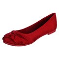 Rocket Dog Women's 'Memories' Claret Silk Ballet Flats