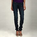 Rock & Republic Stella Shiny Blue Straight Leg Jeans